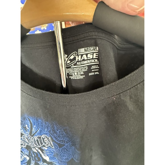 Vintage‎ Women's Jimmy Johnson #48 T-Shirt Crop Top Size 2XL Official Nascar - Picture 3 of 6